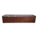 AMPM Noham TV unit, walnut sideboard with amber marble.