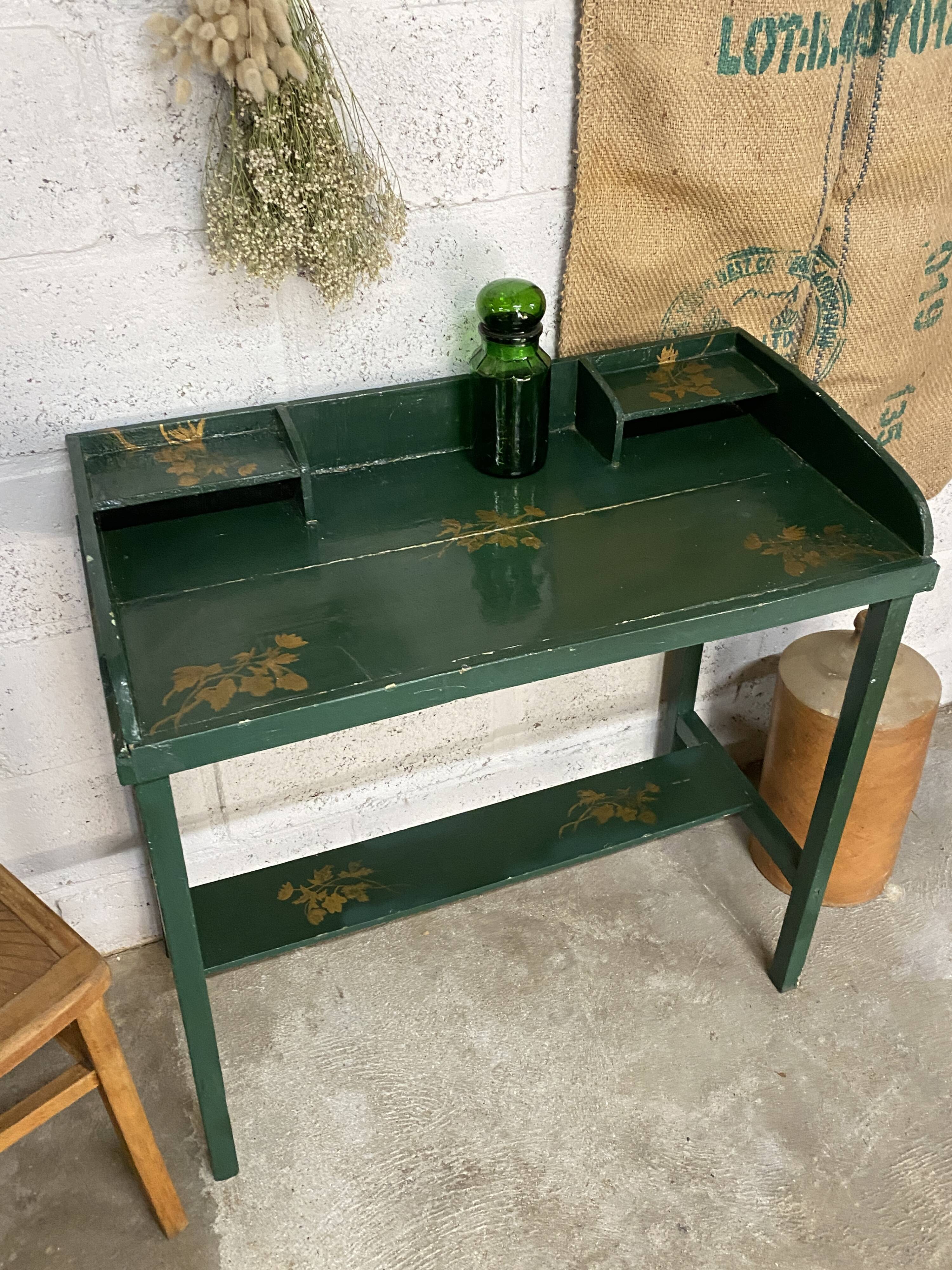 Patinated hairdresser's cabinet