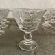10 coupes à dessert en verre Luminarc