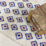 Handmade moroccan berber carpet 127 x 82 cm