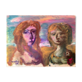 "Mother and Daughter 2" by Henriette Barety