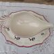Gravy boat on frame Gien France Lorraine model