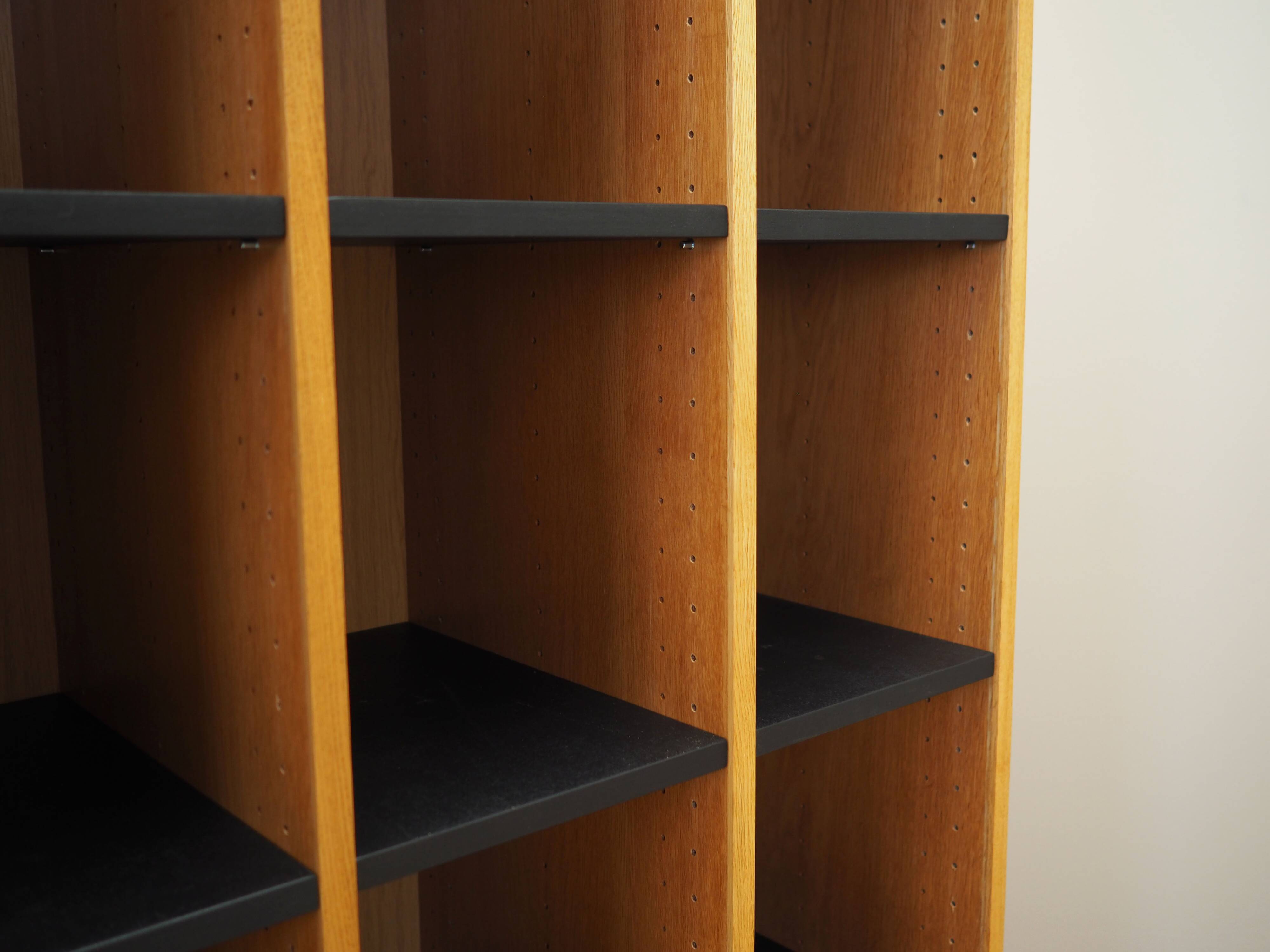 Ash bookcase, Danish design, 1970s, production: Denmark