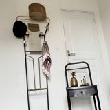 Vintage gold coat rack