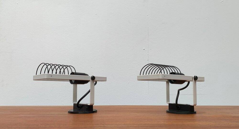 Sintesi wall sconces vintage spotlights by Ernesto Gismondi for Artemide, set of 2