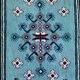 Handmade Kairouan Berber rug 188x103cm