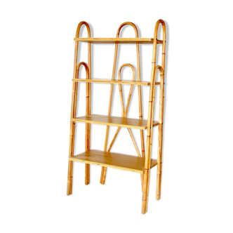 Small rattan shelf