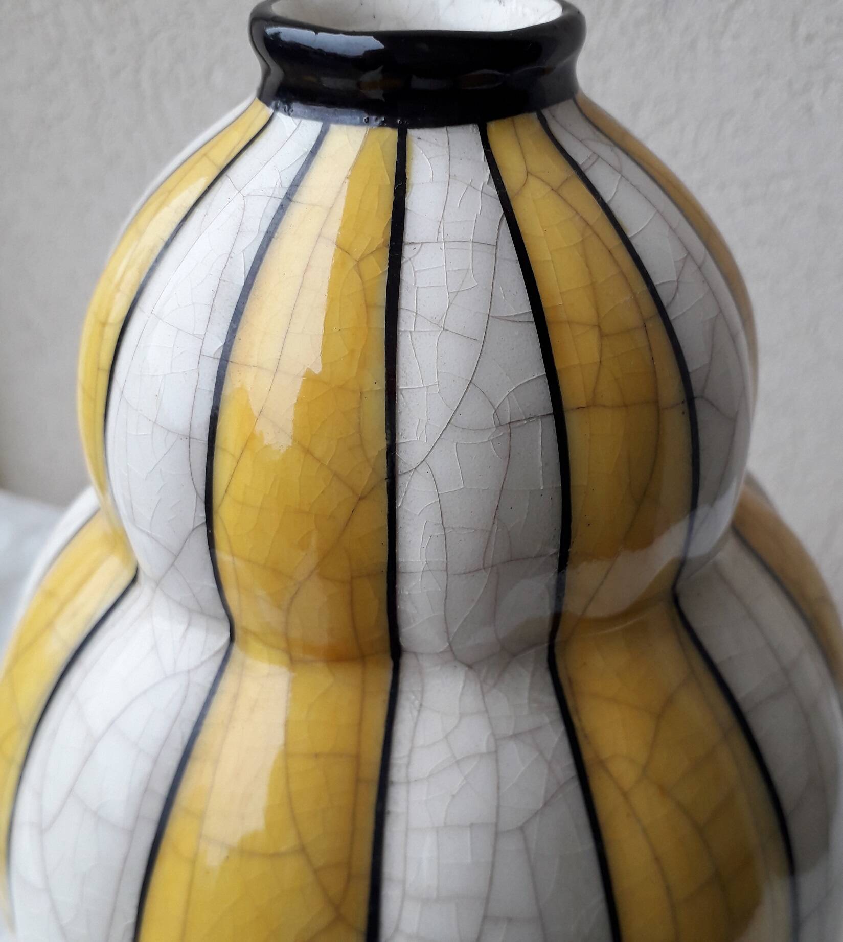 Charles Catteau Art Deco Vase