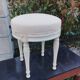 Tabouret pouf ancien style louis xvi