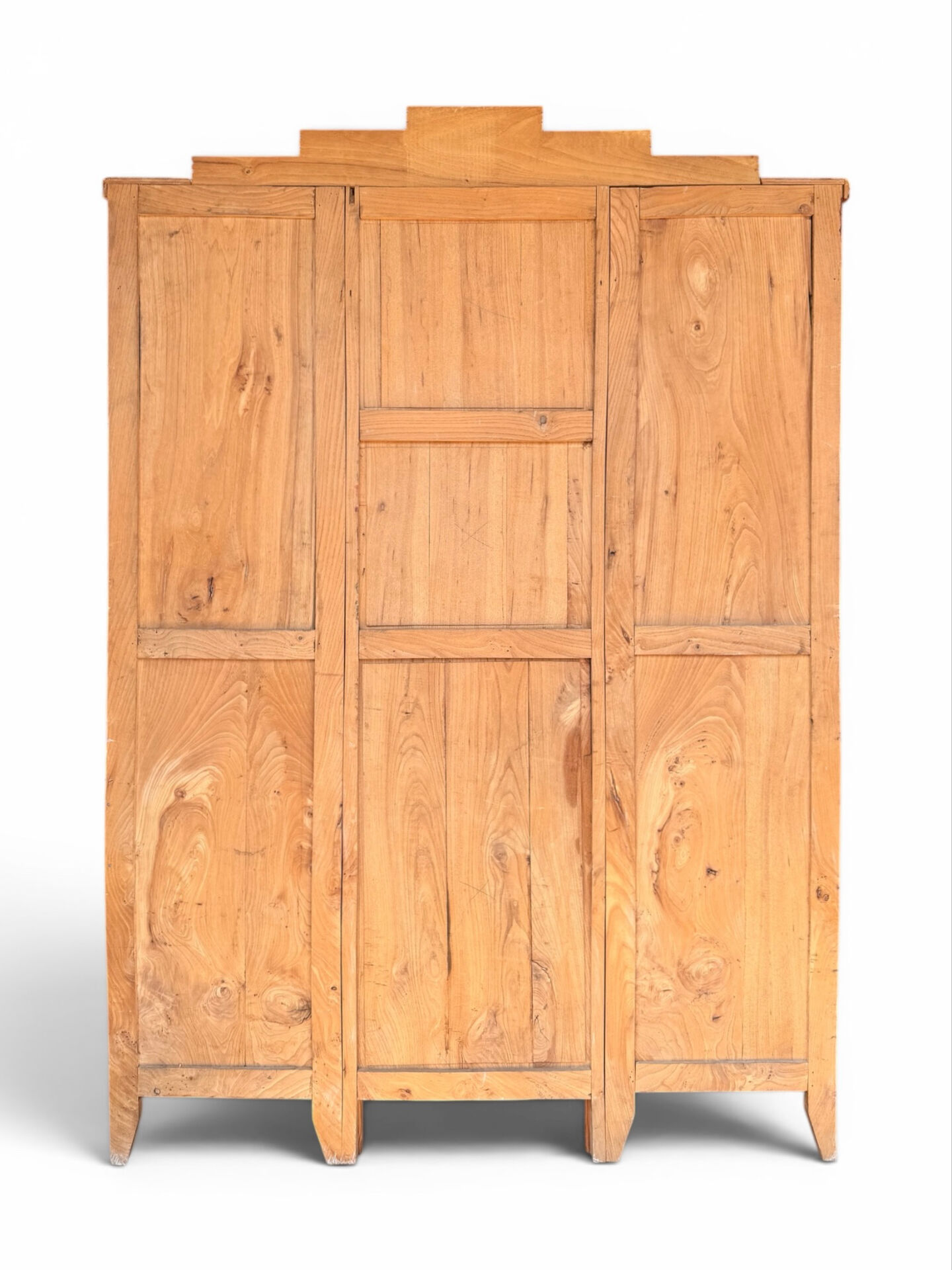 Asymmetrical Art Deco wardrobe, circa 1940