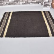 Vintage Anatolian Black Blanket Rug sku 1652