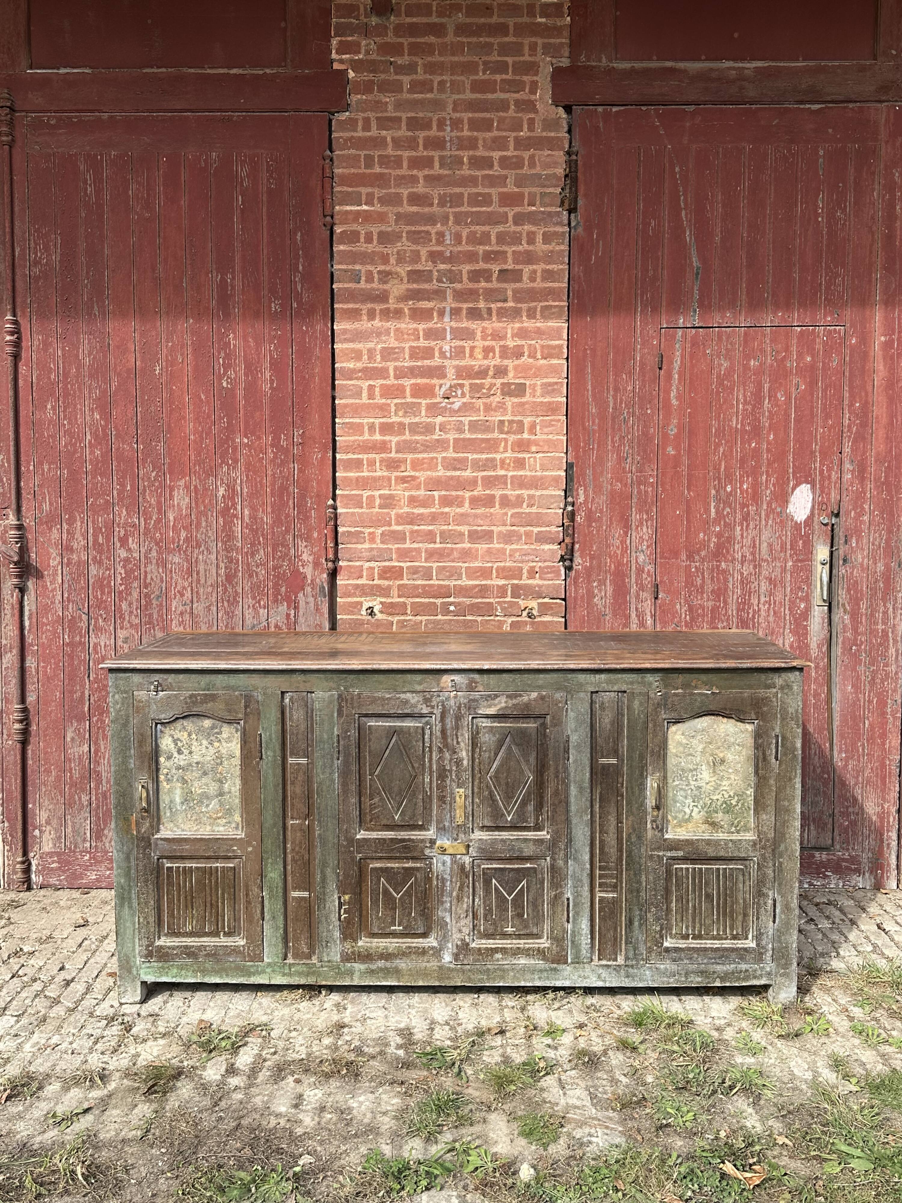 Indian sideboard 4 doors