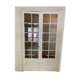 Large double glazed Haussmannian door, Paris late 19th century