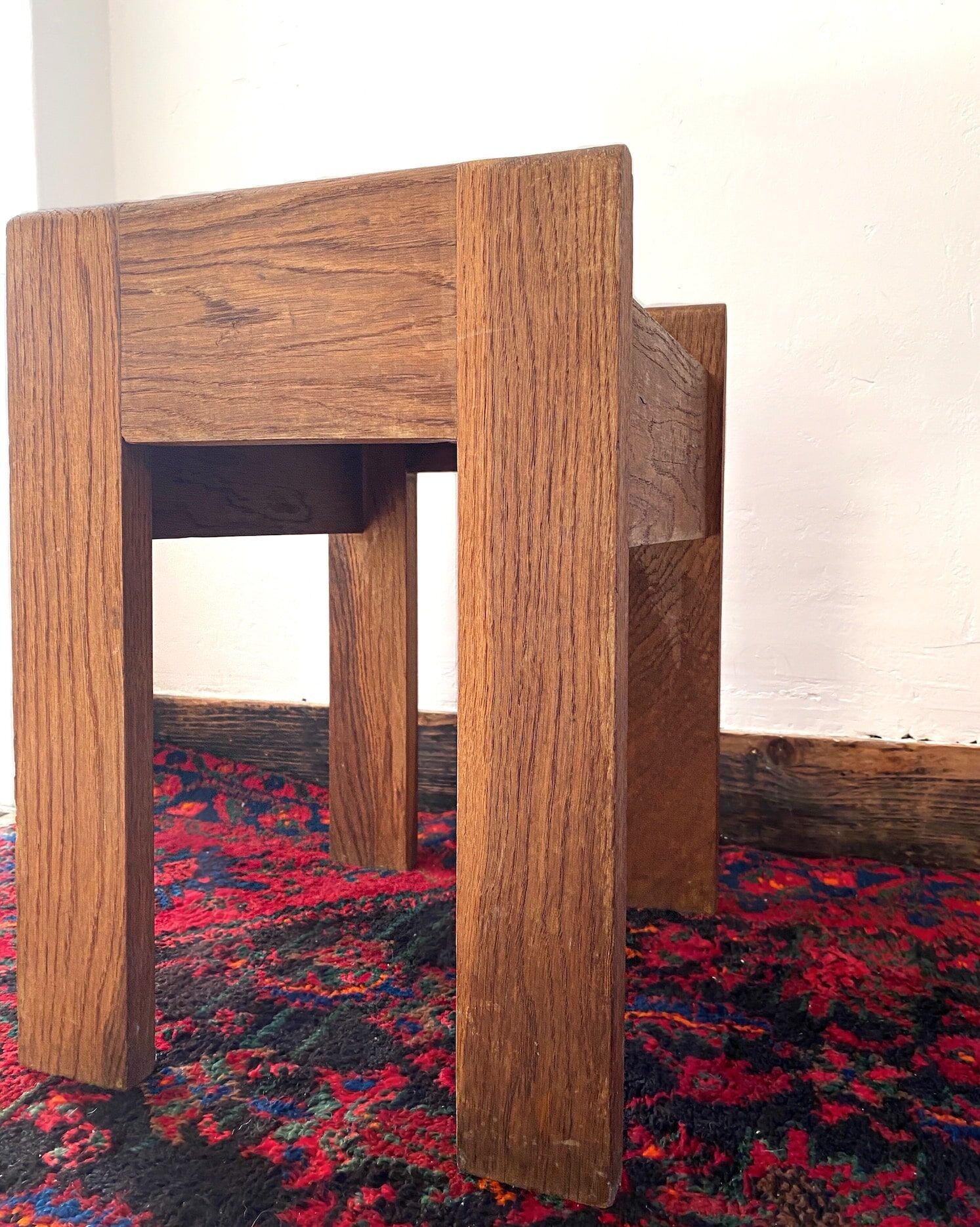 Wooden side table