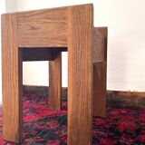 Wooden side table