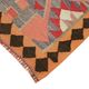 Turkish Handwoven Vintage Herki Kilim 95 cm x 344 cm