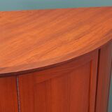 Mahogany corner cabinet, Danish design, 1970s, production: Denmark