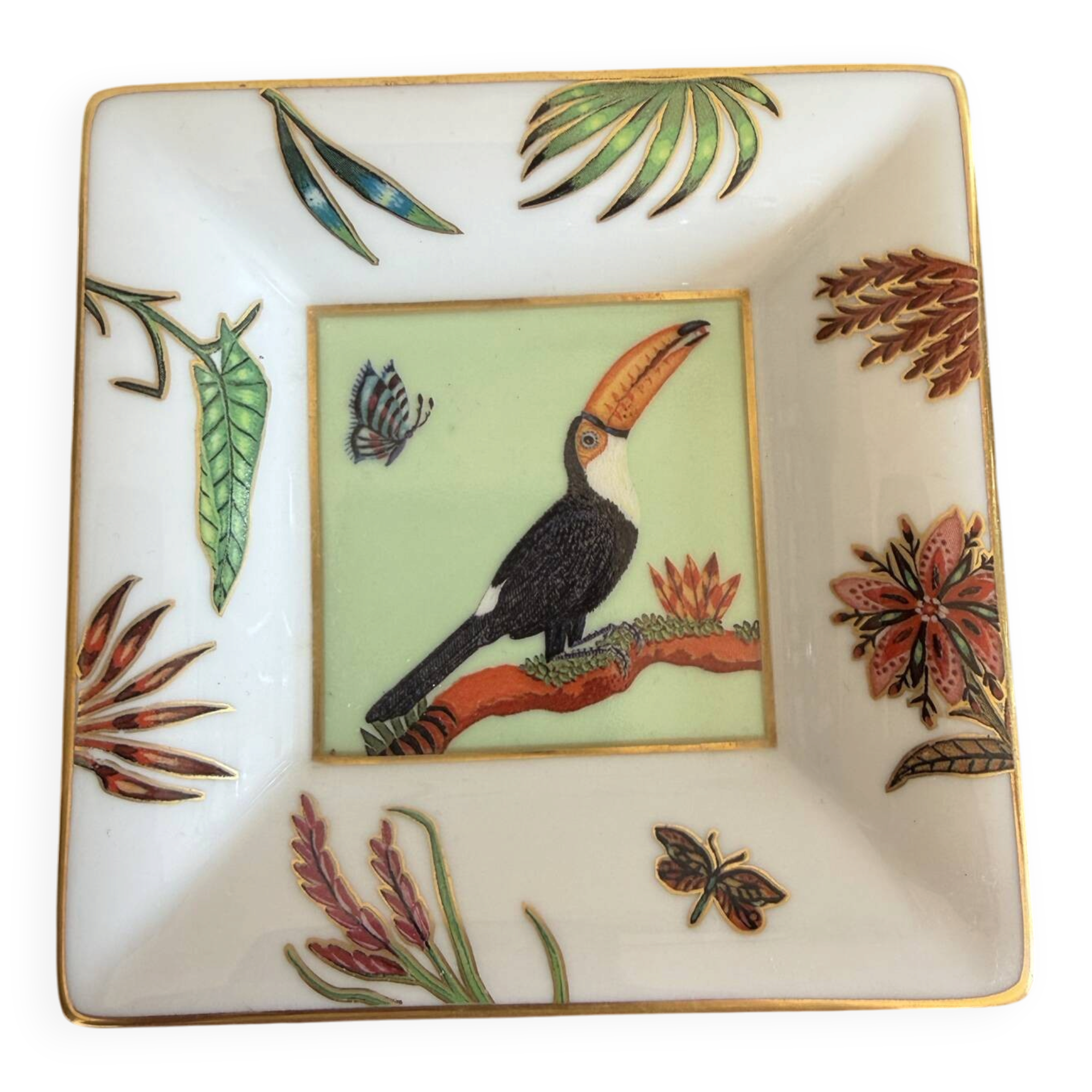 Pocket tray The Bestiary Haviland Toucan