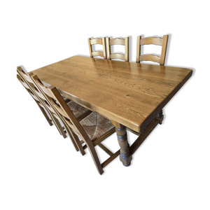 Table a manger en chêne