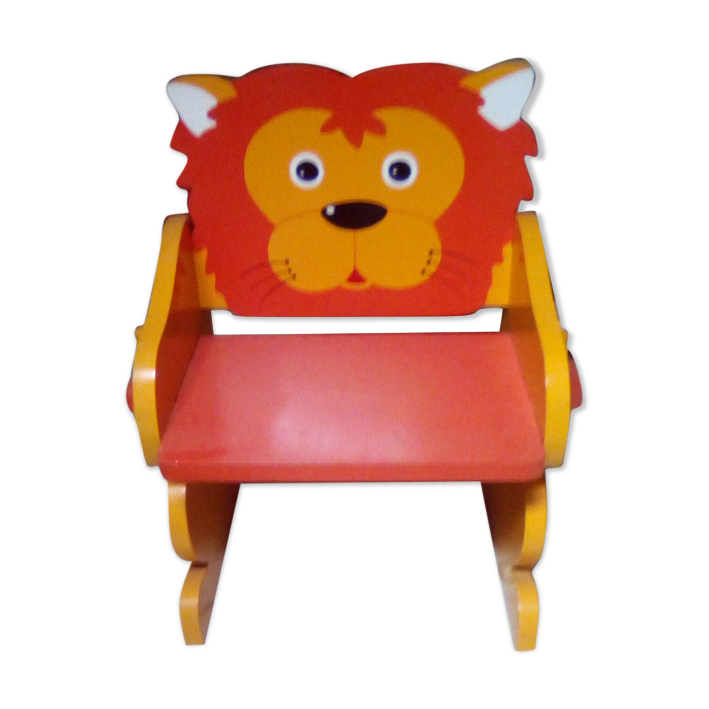 Vintage lion child chair