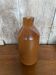 Antique Doulton Lambeth Brown Salt Stoneware Bottle Square Base 1860