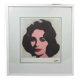 Lithographie offset Andy Warhol, Elizabeth Taylor Série limitée 133/300