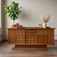 Vintage wooden sideboard in Art Deco style