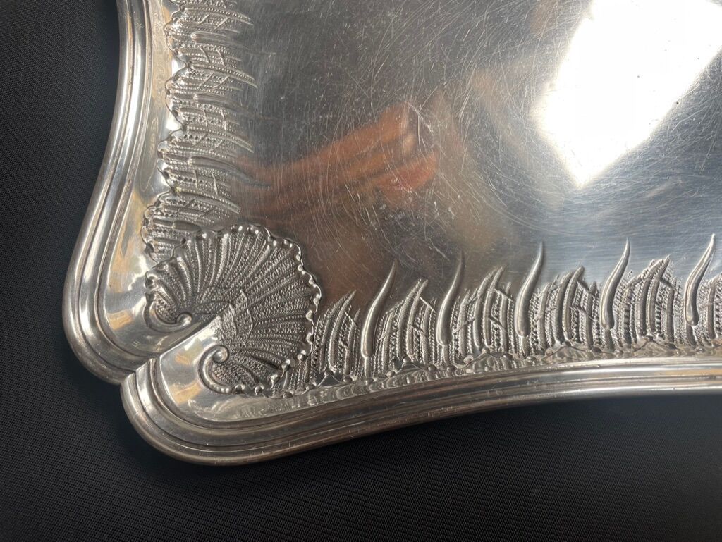 Nineteenth mail tray rocaille style