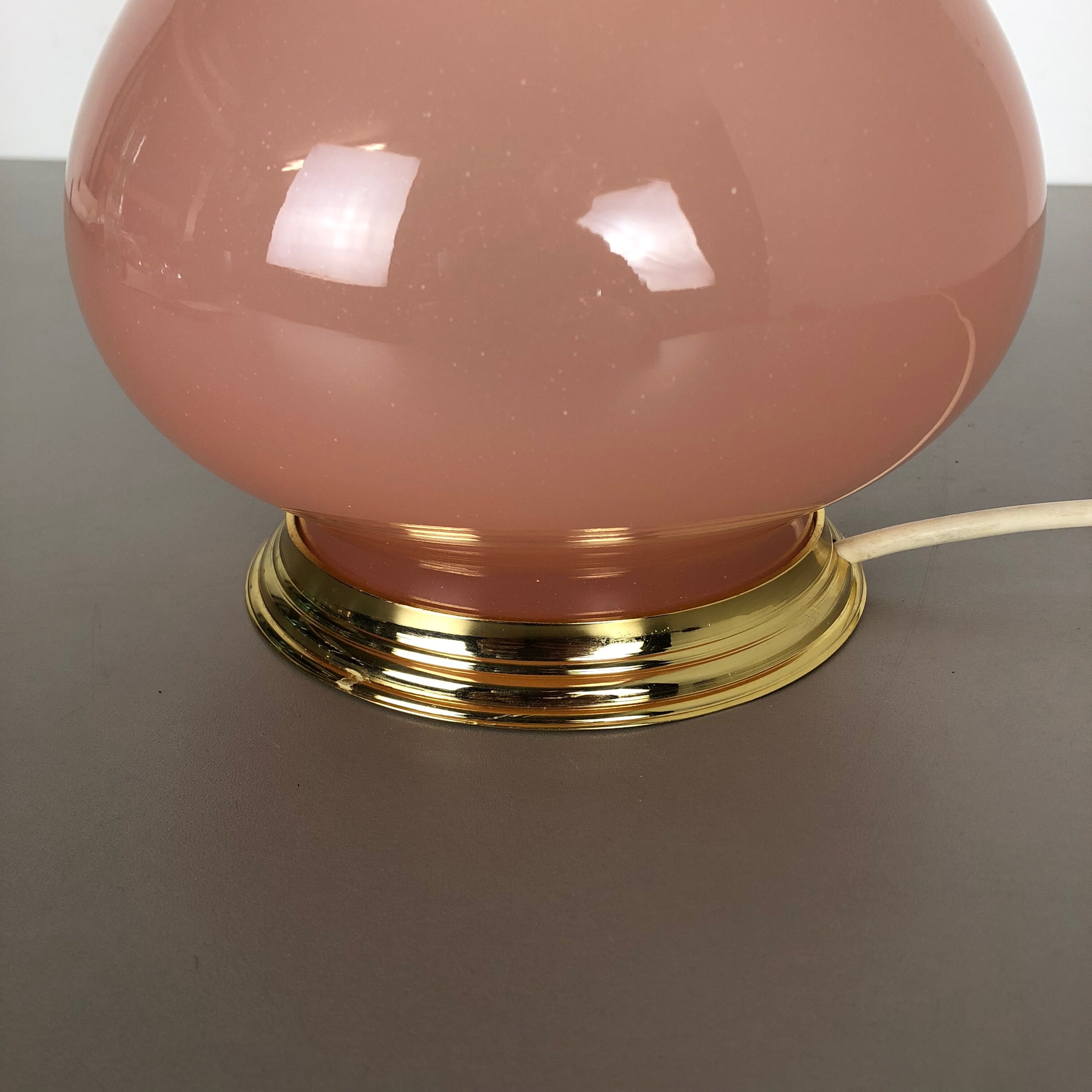 Murano glass table lamp by Cenedese Vetri