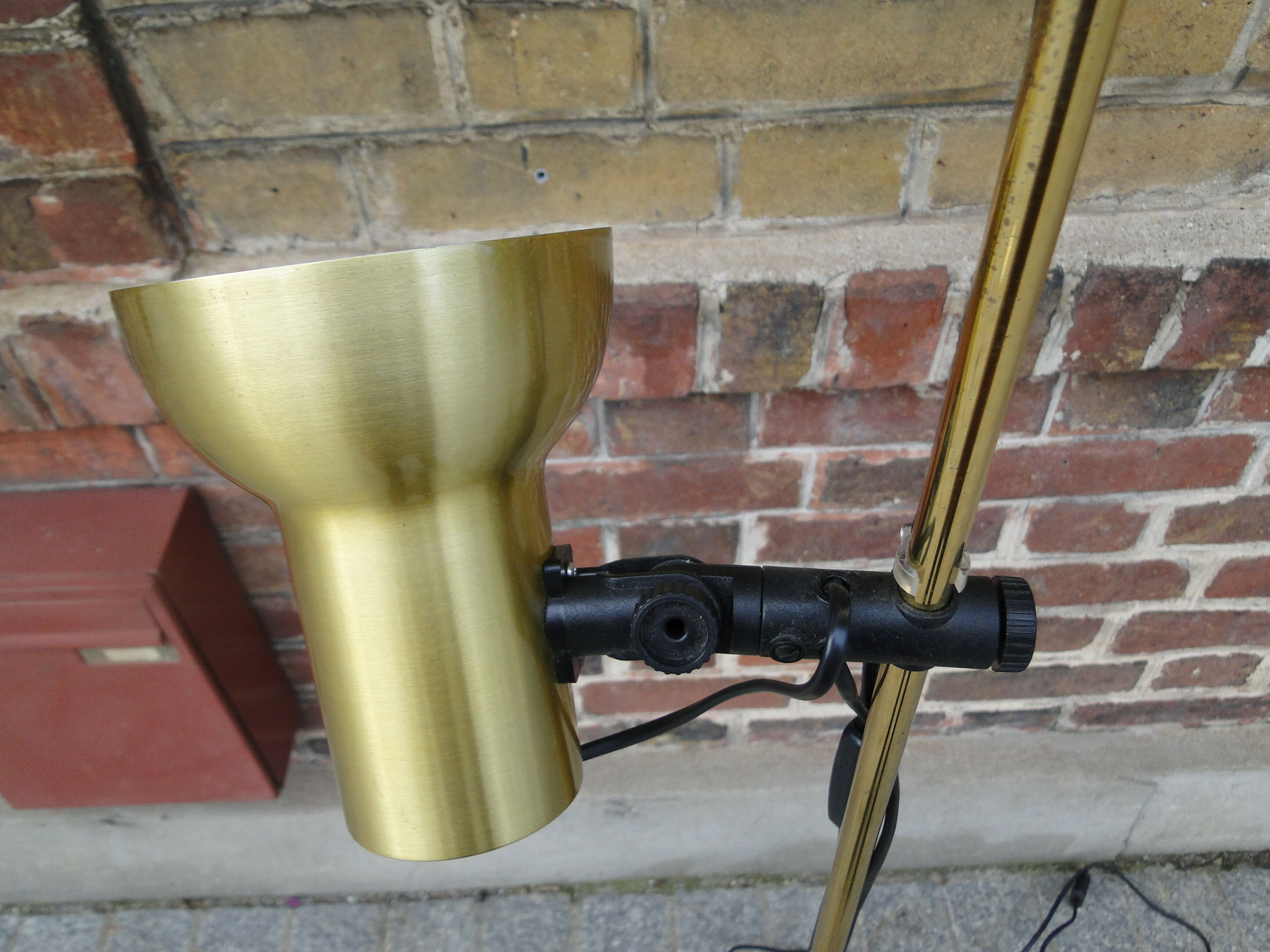 Scandinavian lamppost 2 spots from 1960