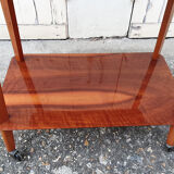 Desserte, TV table, varnished wood, from the 1950s