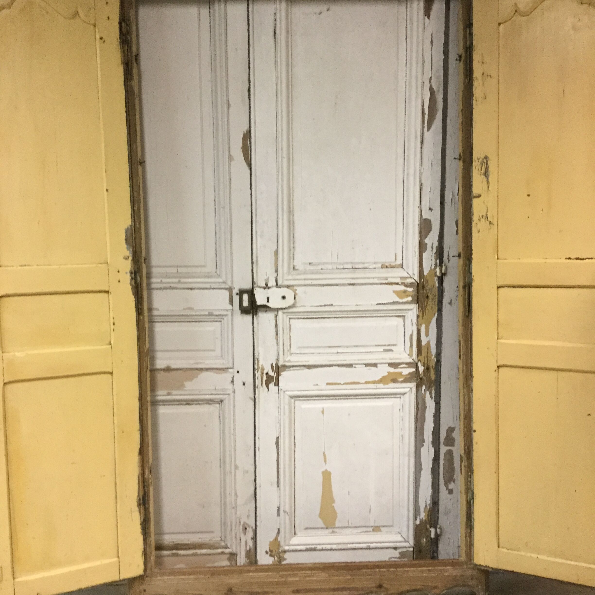 Old closet double doors