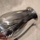 Silver metal jug in Art Nouveau style by the silversmith Gallia, height 26.2 cm.