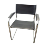 Black design armchair