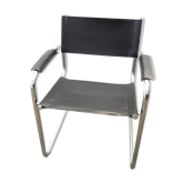 Black design armchair