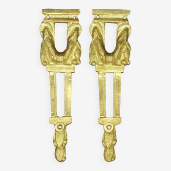 Pair of falls ornaments Louis XVI style