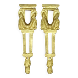 Pair of falls ornaments Louis XVI style