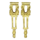 Pair of falls ornaments Louis XVI style