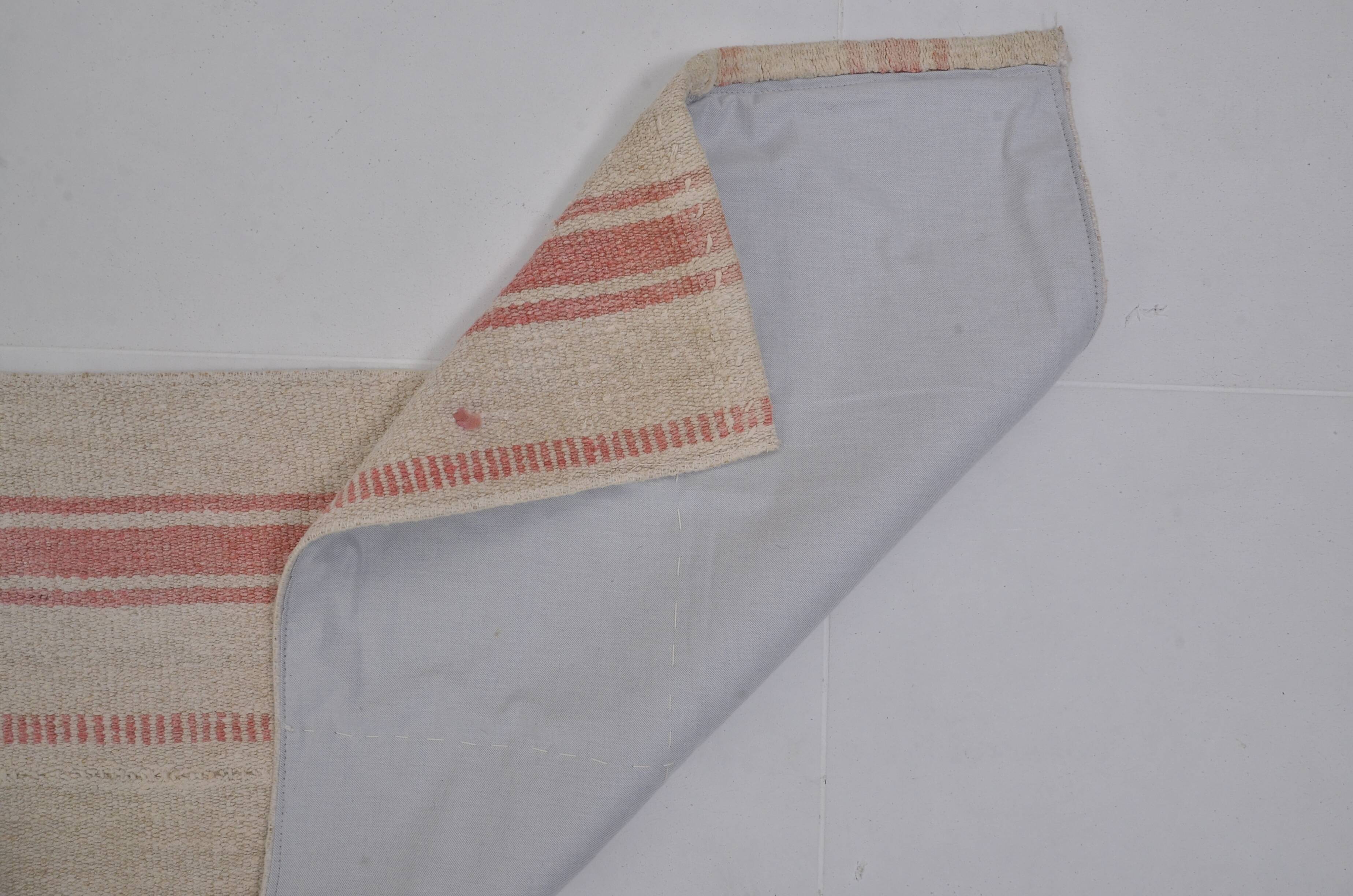 Decorative Anatolian Hemp Runner sku 3945
