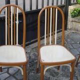 3 Thonet A 643 chairs by Josef Hoffmann for Thonet