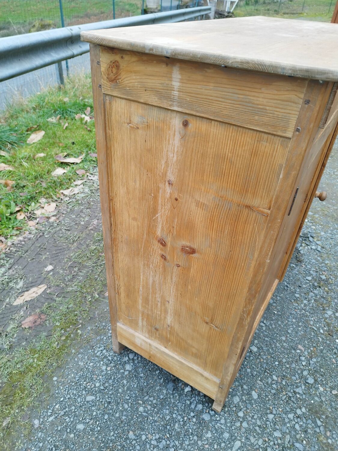 Parisian sideboard in drawer door pine good condition