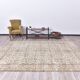 7x10 Beige & Brown Floral Vintage Rug 210x308Cm SK 240522