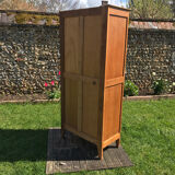 Vintage light oak cashier