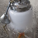 70s pendant light with an elongated shape