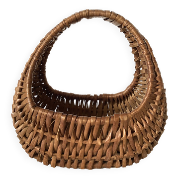 Panier en osier vintage pour enfant