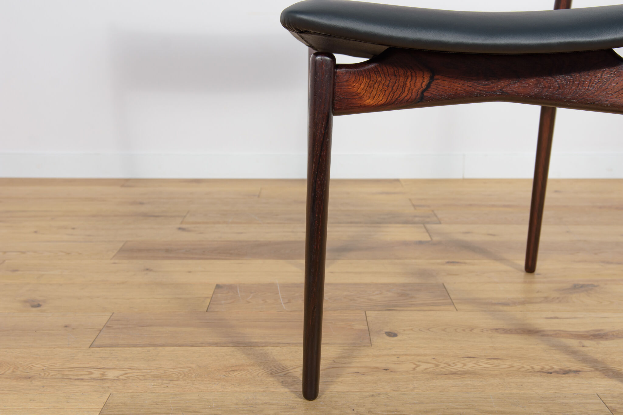 Mid Century Rosewood Dining Chairs by  H. P. Hansen for Randers Møbelfabrik, 1960s, Set of 4