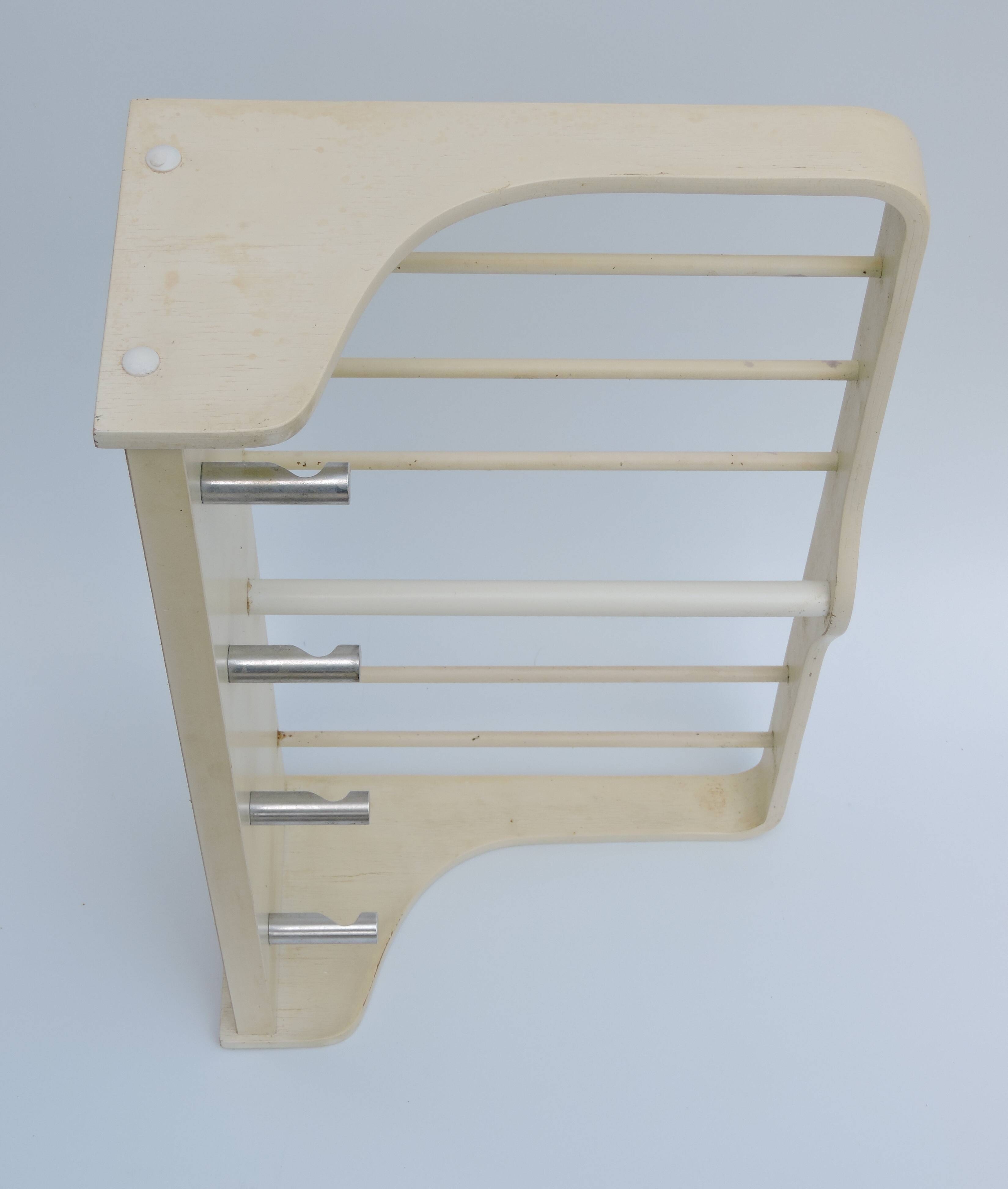 Schönbuch Quadro wall coat rack, interior from the 70s