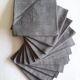 Set de 10 serviettes de table anciennes