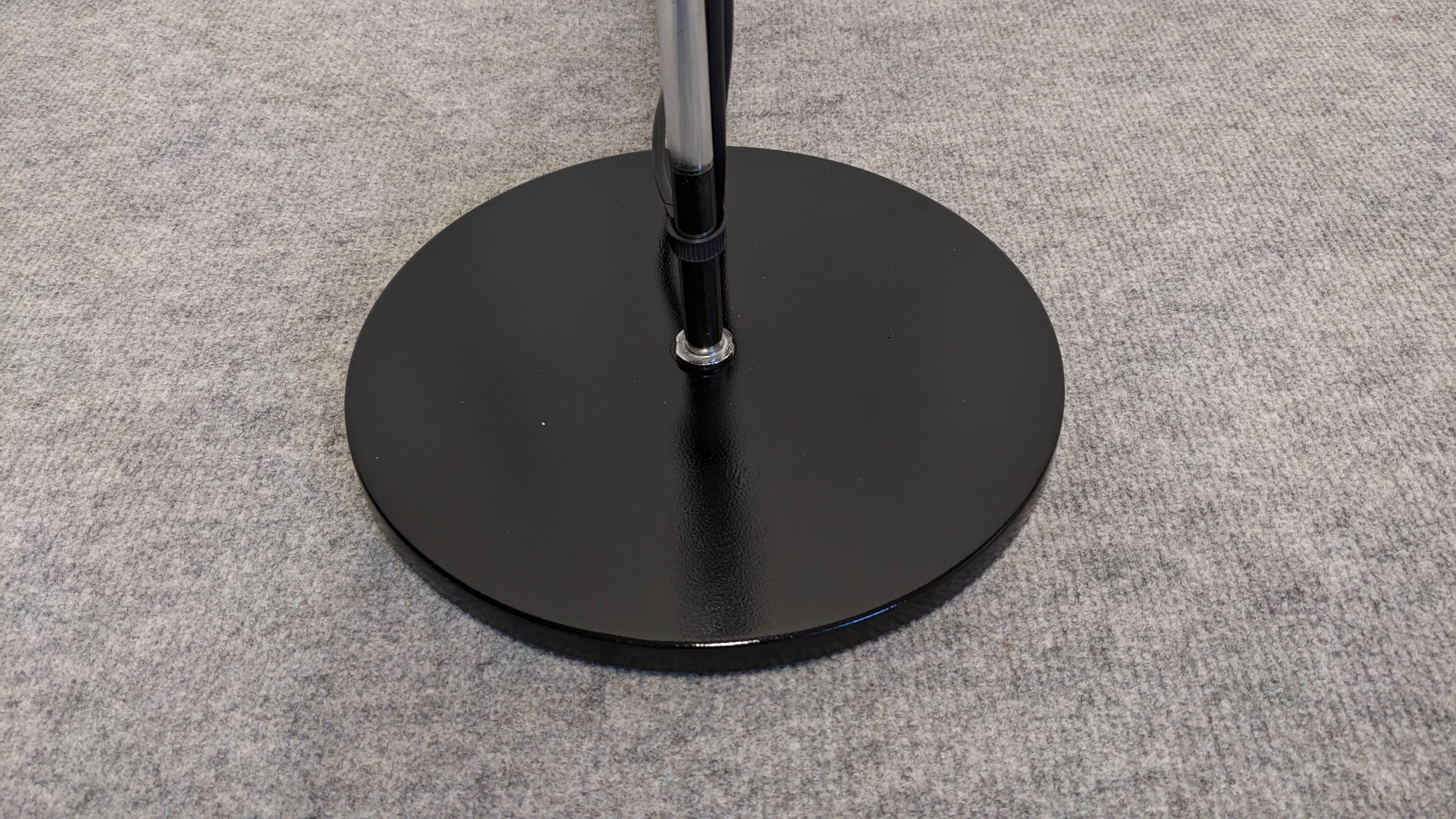 Three-spot floor lamp in chrome metal by Philips, Netherlands circa 1970.