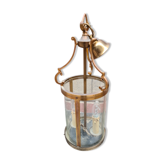 Ancient brass lantern